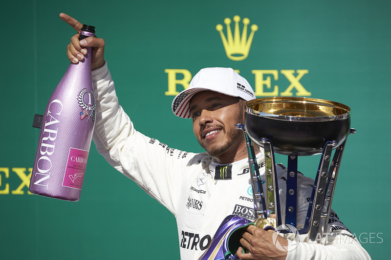 Ganador, Lewis Hamilton, Mercedes AMG F1 en Estados Unidos 2017