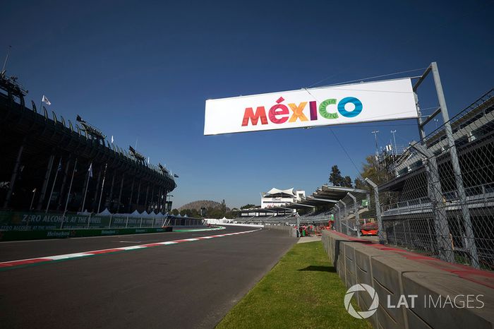 Detalle del circuito del Autódromo Hermanos Rodríguez