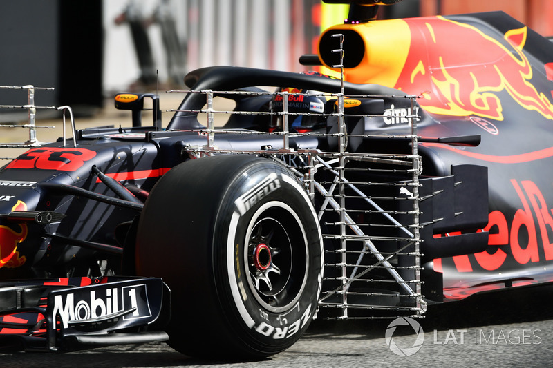 Max Verstappen, Red Bull Racing RB14 aero sensörü