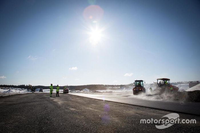 Evolución de las obras en el circuito KymiRing