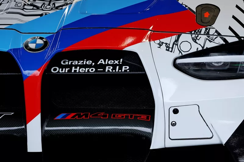 Hommages à Alex Zanardi au sein de l'équipe WRT BMW