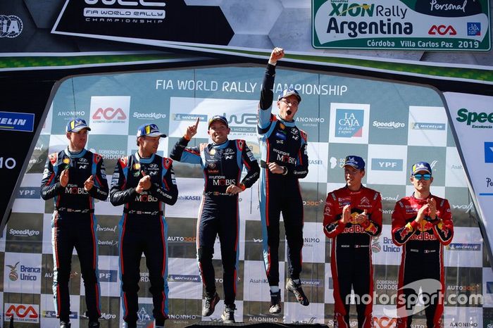 Ganadores, Thierry Neuville, Nicolas Gilsoul, Hyundai Motorsport Hyundai i20 Coupe WRC