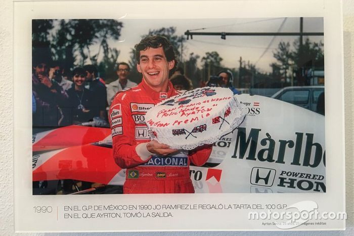 Exposición Ayrton Senna 25 años 25 imagenes ineditas