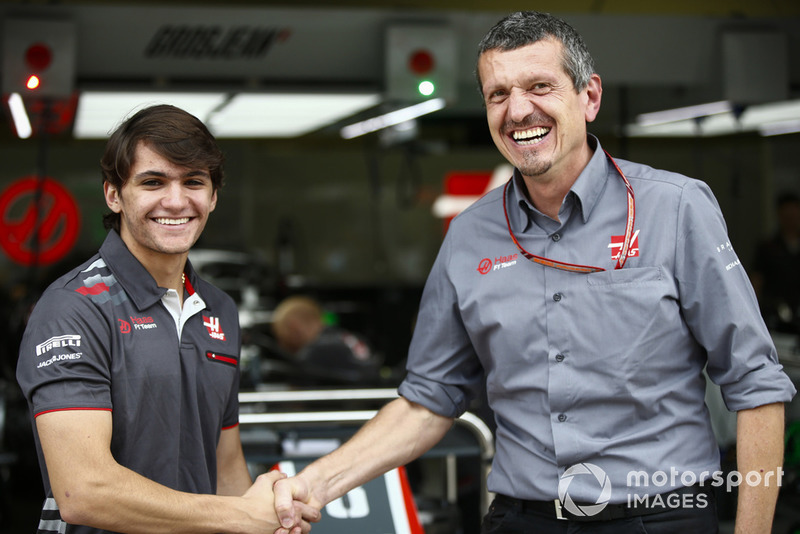 Керівник Haas F1 Гюнтер Штайнер, П'єтро Фіттіпальді