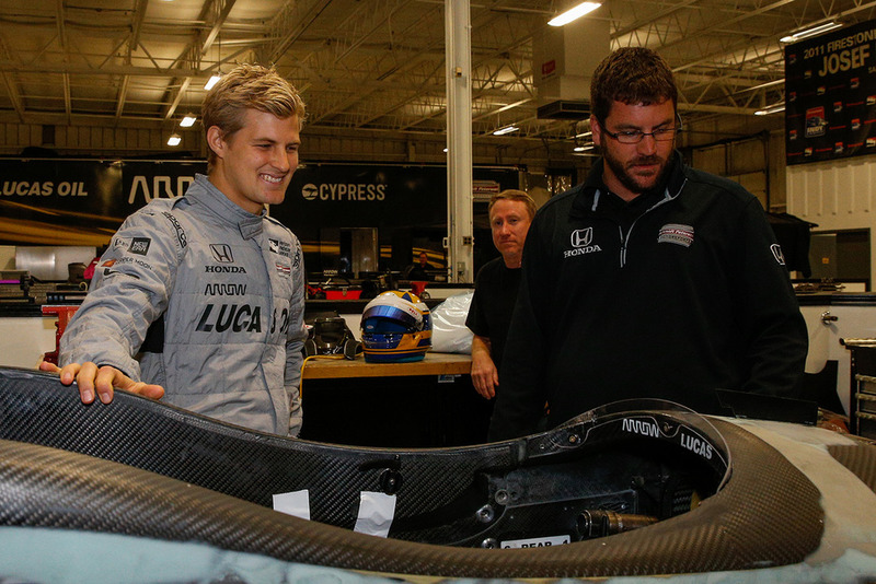 Marcus Ericsson moule son baquet chez Schmidt/Peterson Motorsports