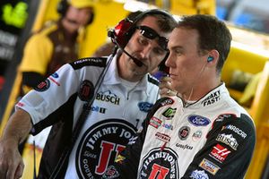 Kevin Harvick, Stewart-Haas Racing, Ford Fusion Jimmy John's and Rodney Childers