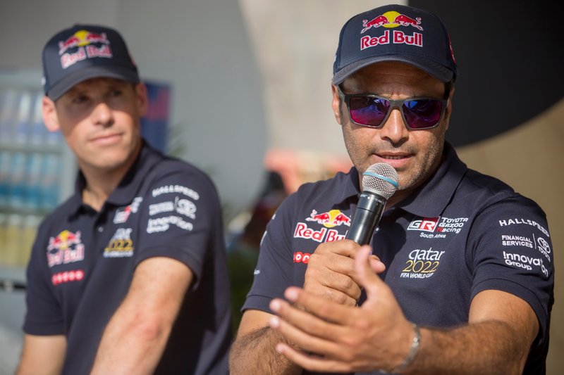 #301 Toyota Gazoo Racing Toyota Hilux: Nasser Al-Attiyah