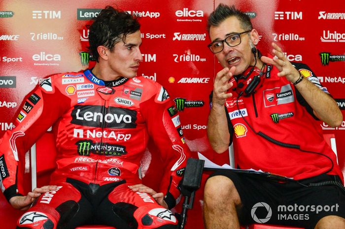 2025-2026 Ducati coloca a Rigamonti como ingeniero de pista de Marc Márquez