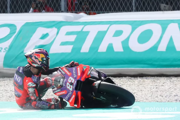 Jorge Martin, Pramac Racing crash