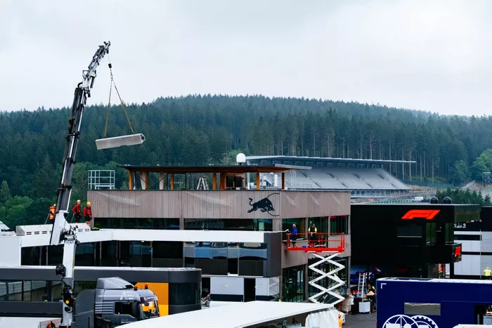 Paddock voorbereiding