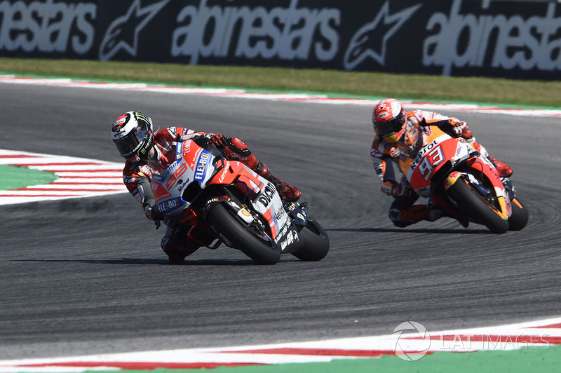 Хорхе Лоренсо, Ducati Team, Марк Маркес, Repsol Honda Team