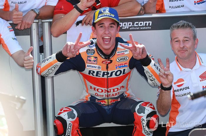 112. Gran Premio de San Marino 2018. Misano. Segundo clasificado Marc Marquez, Repsol Honda Team