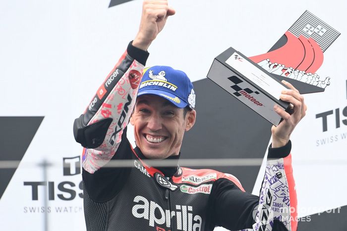 Podio: tercer lugar Aleix Espargaró, Aprilia Racing Team
