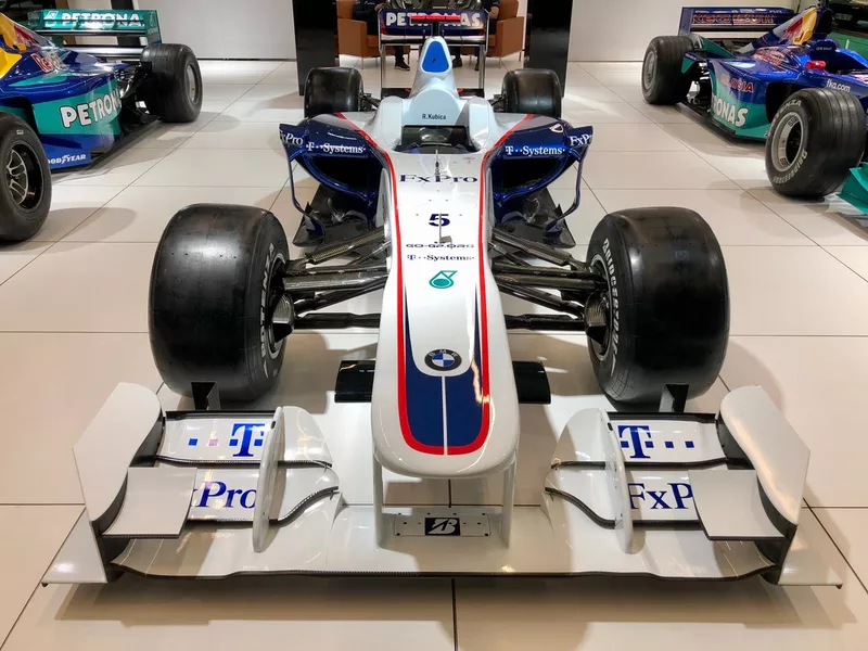 La BMW-Sauber de Robert Kubica en 2009