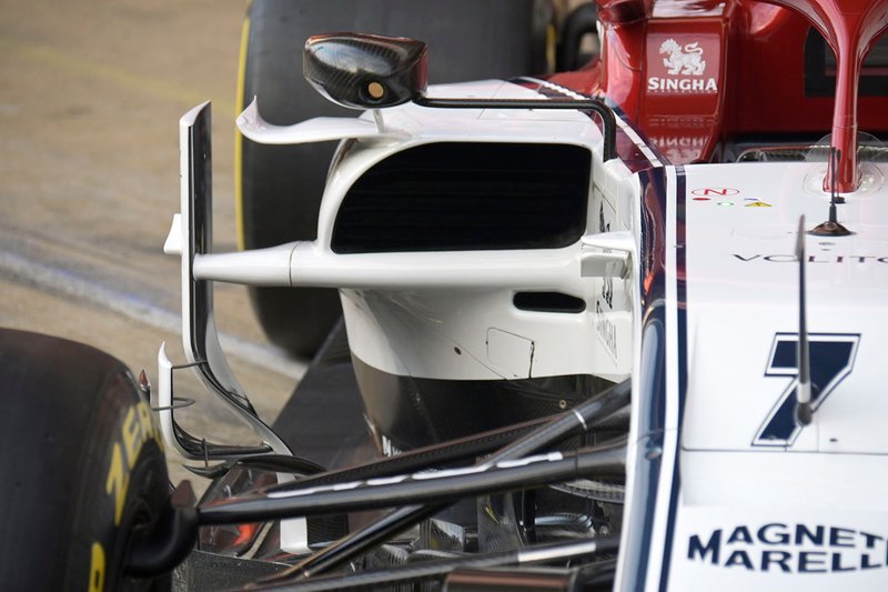 Alfa Romeo Racing C38, részlet