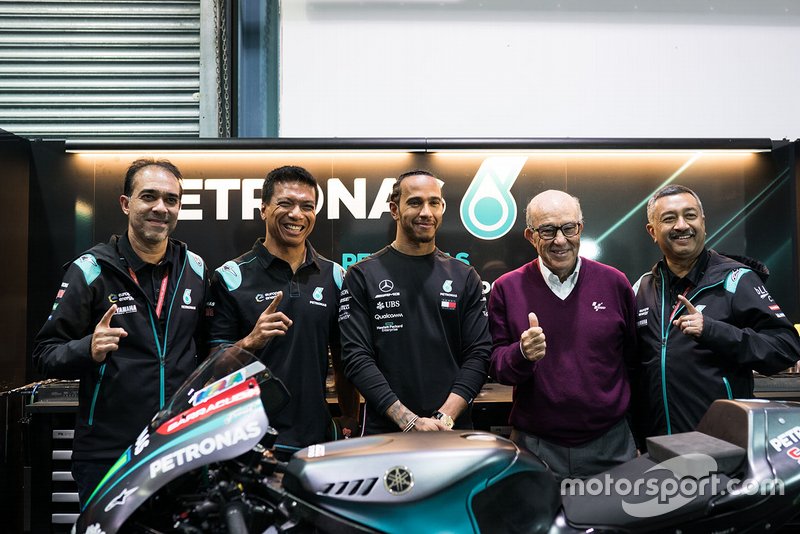 Datuk Razlan Razali, Petronas Yamaha SRT, Lewis Hamilton, Carmelo Ezpeleta, CEO Dorna