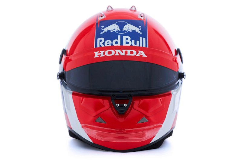 El casco de Daniil Kvyat, Scuderia Toro Rosso