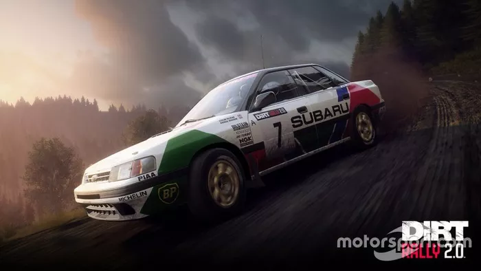 Contenido de FLAT OUT: Collin McRae en DiRT Rally 2.0