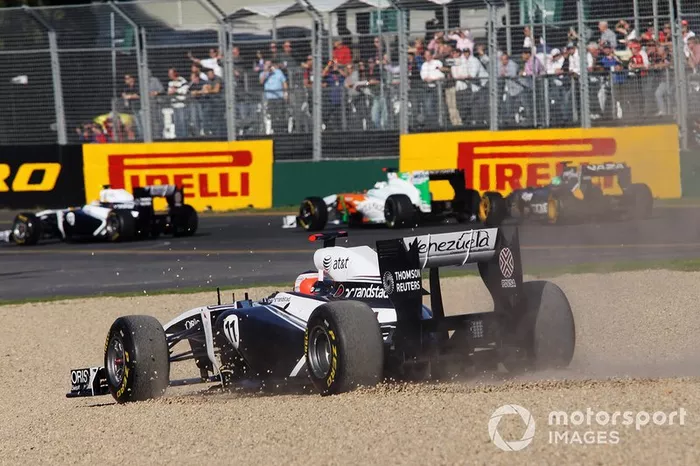 Rubens Barrichello, Williams FW33 al inicio