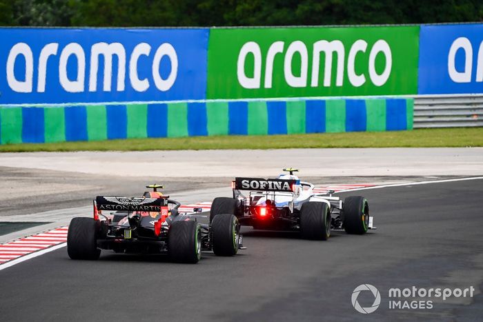 Nicholas Latifi, Williams FW43, Alex Albon, Red Bull Racing RB16