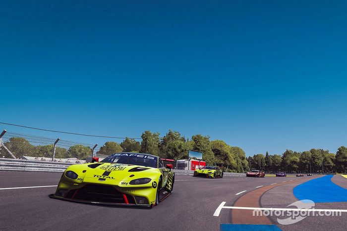 #95 Aston Martin Racing Aston Martin Vantage GTE: Nicki Thiim, Richard Westbrook, Lasse Sorensen, Manuel Biancolilla