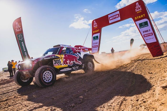 #305 JCW X-Raid Team: Carlos Sainz, Lucas Cruz