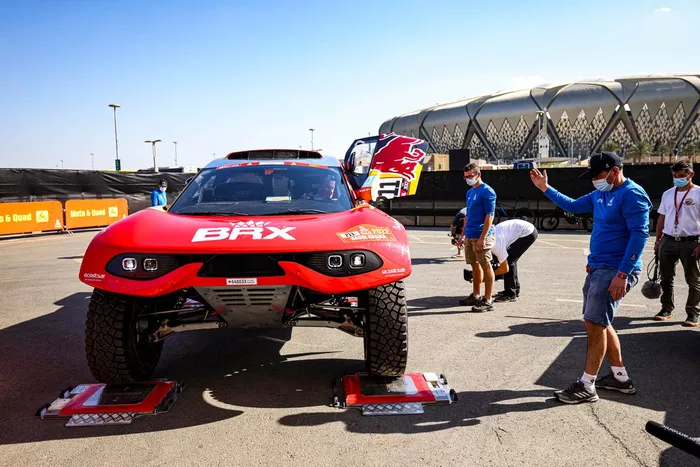 #211 Bahrain Raid Xtreme Prodrive: Sebastien Loeb, Fabian Lurquin