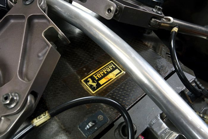 El Ferrari 412 T2 de la F1 1995