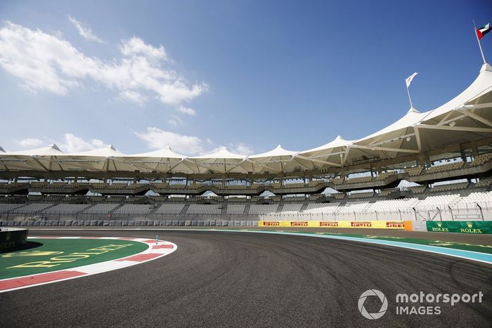 Detalle del circuito de Abu Dhabi