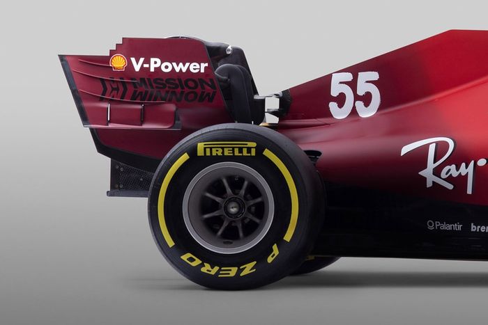 Detalle del Ferrari SF21