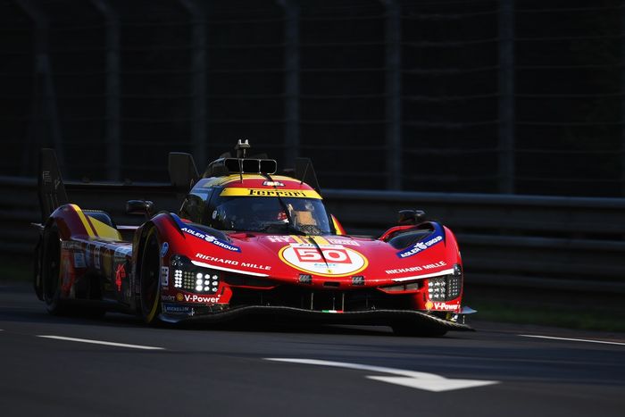 #50 AF Corse Ferrari 499P: Antonio Fuoco, Nicklas Nielsen, Miguel Molina