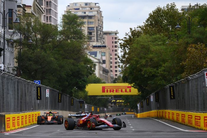 Charles Leclerc, Ferrari, Lando Norris, McLaren