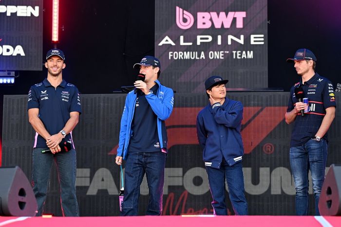 Max Verstappen, Red Bull Racing, Pierre Gasly, Alpine, Yuki Tsunoda, Red Bull Racing Team, Franco Colapinto, Alpine