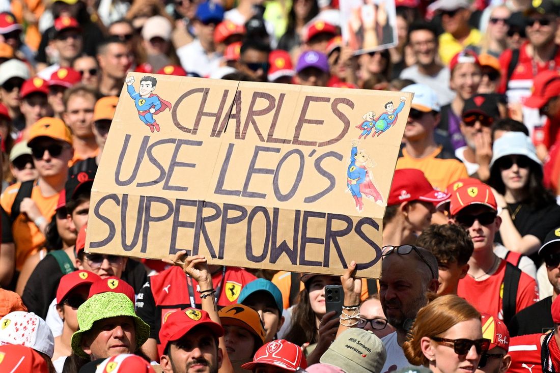 Fans de Charles Leclerc, Ferrari