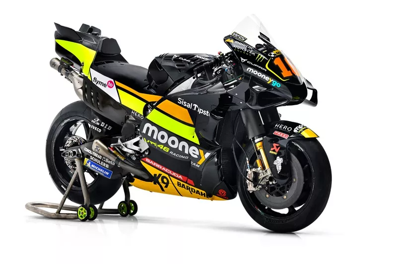 La Ducato Desmosedici GP23 de l'équipe VR46