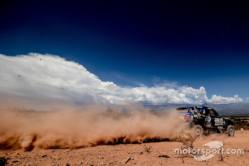 7. #322 X-Raid Team Mini: Mohamed Abu-Issa, Xavier Panseri