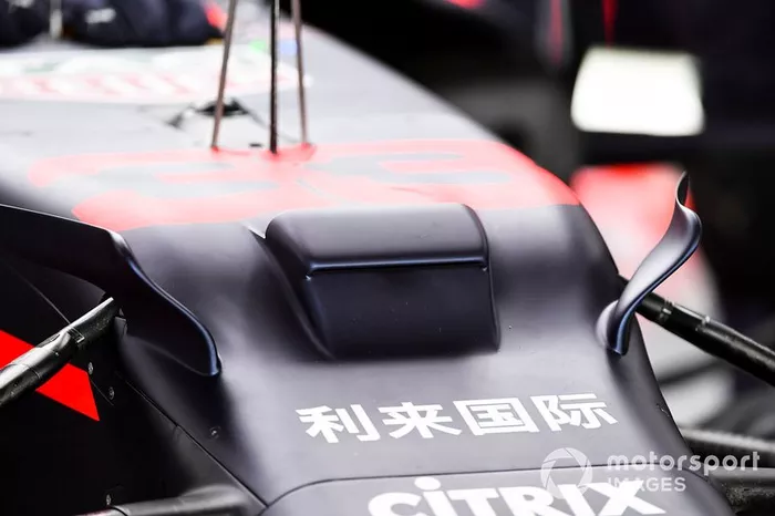 Aero details on the Red Bull Racing RB15
