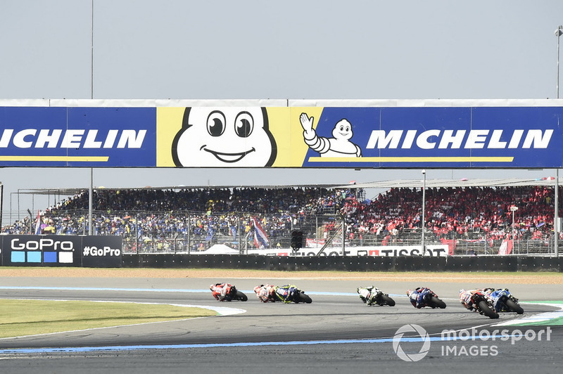 Race action, Marc Marquez, Repsol Honda Team
