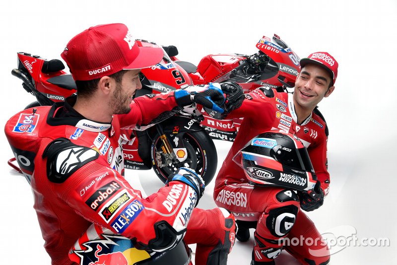 Andrea Dovizioso y Danilo Petrucci, Ducati Team