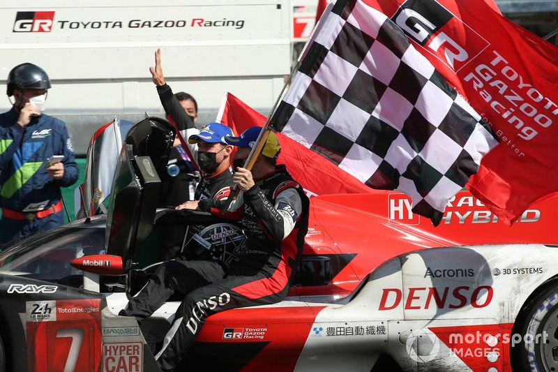 #7 Toyota Gazoo Racing Toyota GR010 - Hybrid Hypercar, Mike Conway, Kamui Kobayashi, Jose Maria Lopez 