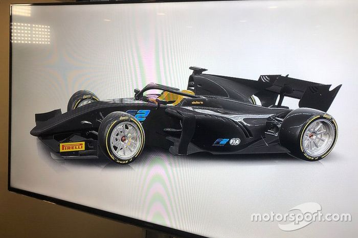 F2 con llantas de 18 pulgadas