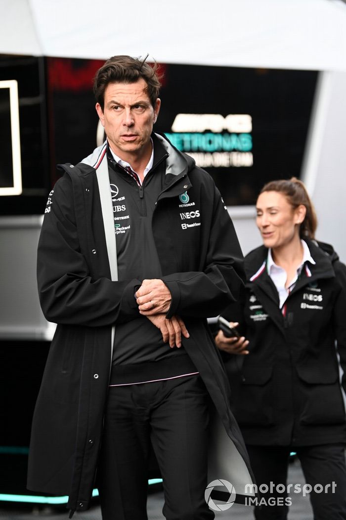 Toto Wolff, director del equipo y consejero delegado de Mercedes AMG