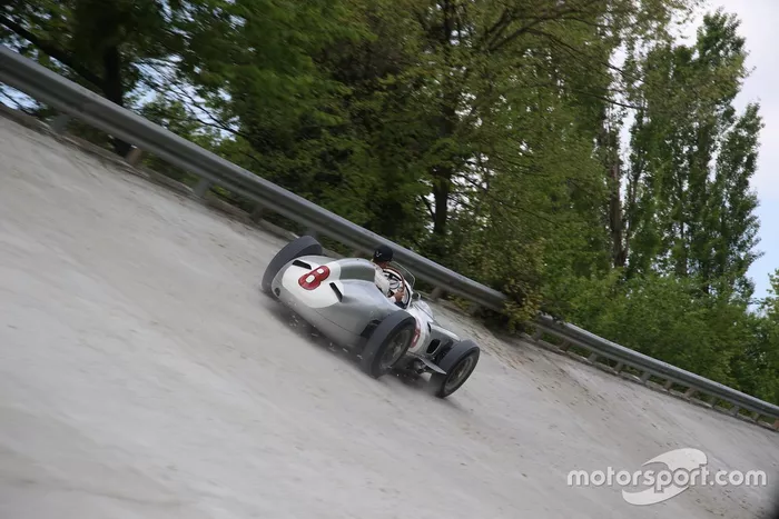 Lewis Hamilton et Sir Stirling Moss à Monza