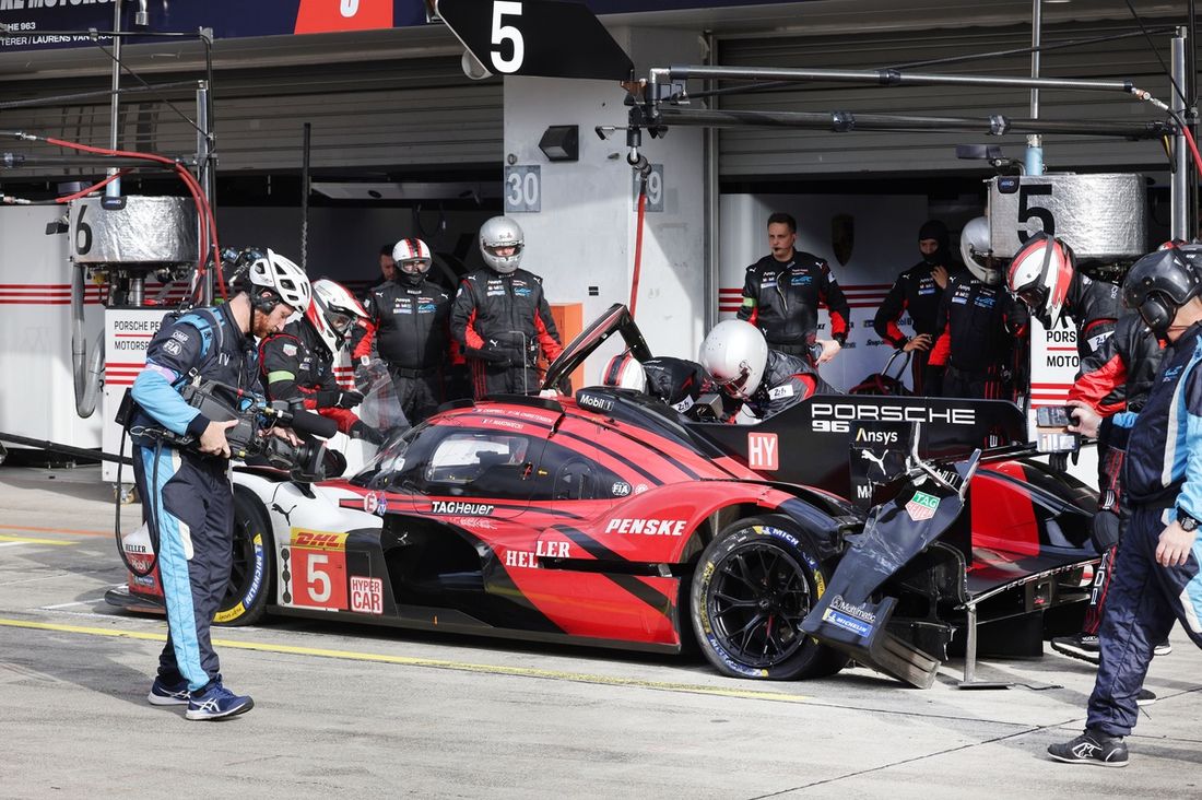 #5 Porsche Penske Motorsport Porsche 963: Matt Campbell, Michael Christensen, Frederic Makowiecki