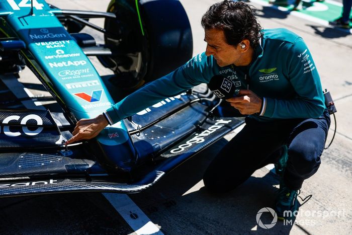 Pedro de la Rosa, Embajador del equipo Aston Martin F1 Team, habla sobre el Aston Martin AMR24