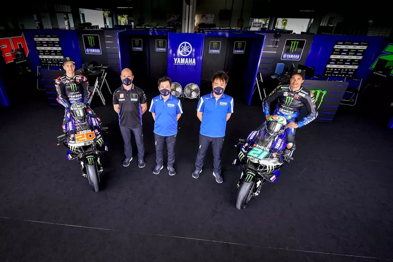 Fabio Quartararo, Yamaha Factory Racing, Franco Morbidelli, Yamaha Factory Racing