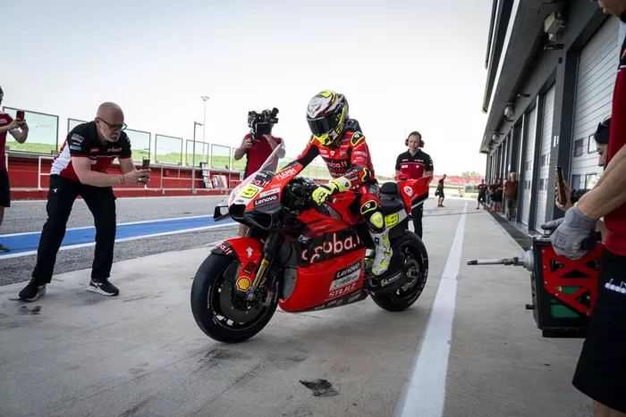 Alvaro Bautista, Ducati, Test Misano