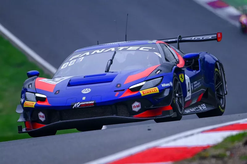 #14 Emil Frey Racing, Ferrari 296 GT3: Giacomo Altoè, Konsta Lappalainen
