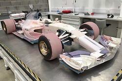 Модель машины Manor Racing 2017 для аэродинамической трубы
