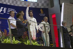 Podium: 1. Lewis Hamilton, Mercedes AMG F1; 2. Daniel Ricciardo, Red Bull Racing; 3. Valtteri Bottas